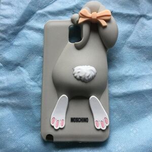 MOSCHINO モスキーノ うさぎ ヴィオレッタちゃん SC-01F galaxy note 3 ケース