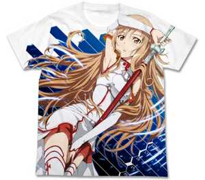 ソードアート・オンライン SAO アスナ フルグラフィックtシャツ コスパ COSPA アニメ tシャツ XLsize