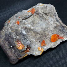 【送料無料】モリブデン鉛鉱 264,2g ウェルフェナイト WF050 天然石 鉱物 標本 原石_画像9