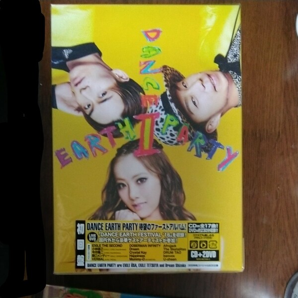 DANCE EARTH PARTY CD+2DVD 初回限定盤(未開封)