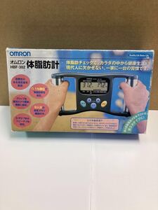  Omron body fat meter HBF-302 box instructions attaching 