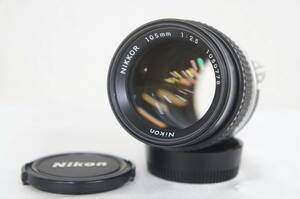 ⑤ Nikon ニコン NIKKOR 105mm F2.5 レンズ 8802040601