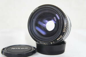 ⑥ Nikon ニコン NIKKOR 35mm F2 レンズ 8802040601