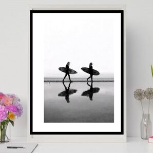 インテリア アートポスター A4フレーム付き