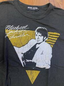 マイケル・ジャクソン☆ Michael Jackson☆Tシャツ Sサイズ　中古　ダメージ加工　送料込み　　本物です