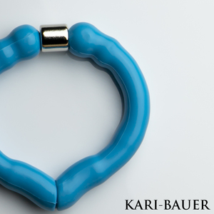 [ new goods ] temporary .. stem ring kali Bauer type : beginner high grip color : blue free shipping KARI-BAUER