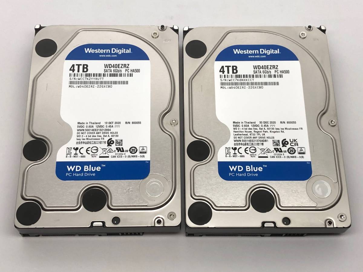 高評価なギフト 中古品 WD HDD 内蔵ハードディスク 3.5インチ 3TB Blue