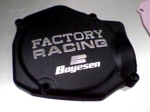 ■CR125R 1988-2007 ボイセンFACTORYイグニッションカバー/ブラック BOYESEN 新品在庫品