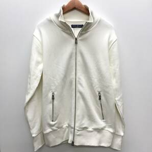 未使用品 /Large/ Retro Engine SW SWING TOP ZIP UP ジップトップス コンパクト フォルム メンズ ホワイト カットソー 柔らかな着心地 白