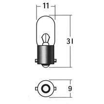 送料無料■BA9s★LEDバルブ★明るい拡散型DC12V★ポジション メーター ナンバー灯 ブレーキウインカー★車/バイク/オートバイ★10個セット_画像6