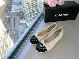 ★正規品★CHANEL★バイカラーベビーシューズ★サイズ３５