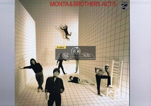 新品同様 LP モンタ ＆ ブラザーズ Monta&Brothers- Act 3 【28PL-18】
