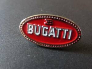 ブガッティ社章ピンバッジ・ＢＵＧＡＴＴＩ・ヴェイロン・シロン・ＥＢ１１０・エットーレブガッティ・ニコルオートモービル・希少品非売品