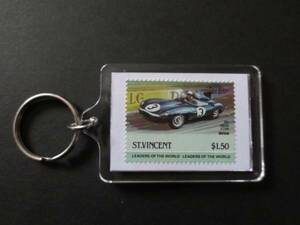  world. . car stamp by using . key ring * Jaguar D type *JAGUAR D-TYPE*XJ*XF*XE*C-TYPE*E-TYPE