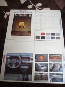  переиздание каталог 1992 год Renault Lutecia 
