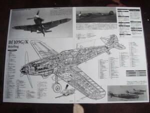 透視イラスト　ルフトバッフェ　Bf109G14戦闘機