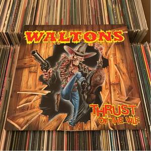 WALTONS LP THRUST OF THE VILE Cow Punk サイコビリー