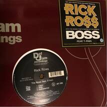 RICK ROSS feat,T-PAIN / BOSS HIPHOPレコード バイナル 大名曲 ますと ビッグチューン サウス 絶対買い 12インチ RAP_画像1