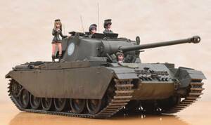 . ателье производства 1/35 театр версия Girls&Panzer университет выбор . команда A41 см .li on ( фигурка имеется )