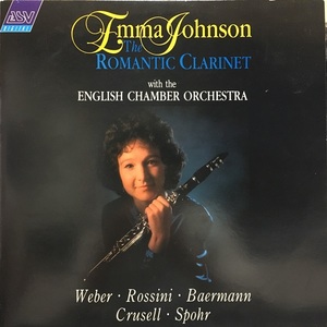 ASV エンマ・ジョンソン(Cl) The Romantic Clarinet ウェーバー、ロッシーニ他 2LP / Emma Johnson(Cl) Weber, Rossini, Crusell etc 2LP