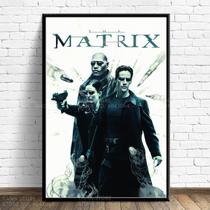 マトリックス キアヌ・リーブス ポスター 70x50cm 海外 映画 Matrix イケメン グッズ 雑貨 絵 写真 キャンバス アート 9