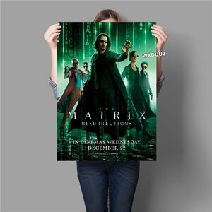 マトリックス キアヌ・リーブス ポスター 70x50cm 海外 映画 Matrix イケメン グッズ 雑貨 絵 写真 キャンバス アート 10