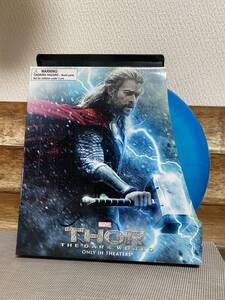 レア!未開封 新品 試写会 2013 MARVEL THOR THE DARK WORLD マーベル マイティ ソー フリスビー ライトアップ フライング ディスク/KR