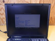 □R/457☆IBM☆14.1型ノートパソコン☆ThinkPad R31☆Type:2656☆Celeron 1.06GHz☆メモリ760MB☆HDD/OSなし☆ジャンク_画像6