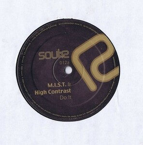 UK盤 12inch M.I.S.T. Vs DJ Marky & XRS / Mist:i:cal / Soul:ution Sampler 2 SOULR009