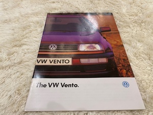 *1992 Volkswagen catalog VW Vento Vent GLi CLi 18 page *