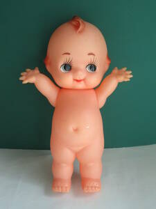 *　キューピー　人形　オリエンタルトーイ　全長32cm位　日本製　ソフビ ドール　昭和レトロ　