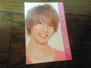 【同梱可】★7ORDER☆森田美勇人★Myojo_62周年データカード☆レギュラーサイズ★Myojo_62th☆Special Card☆