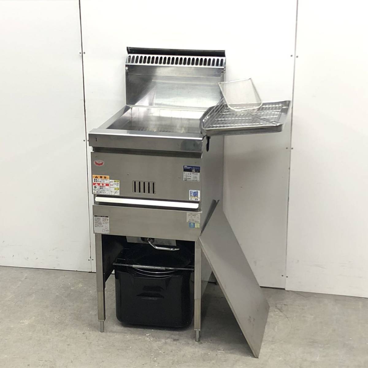 激安通販新作事務/店舗用品EC ジャングルマルゼン ガスフライヤー MGF-23WK 二槽式 13A