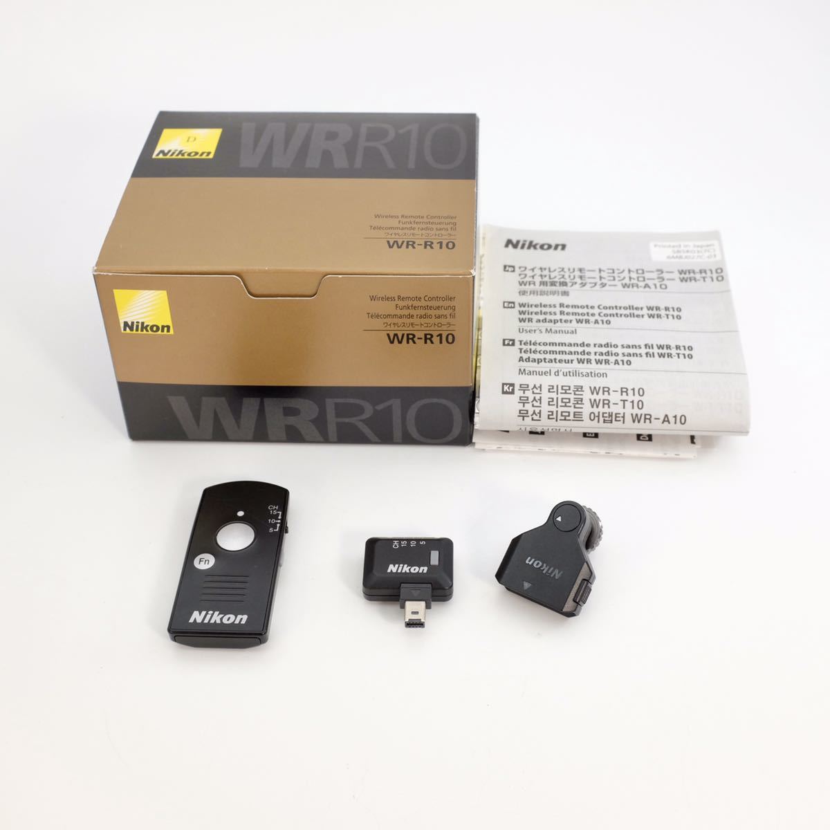 海外限定】 Nikon ワイヤレスコントローラー 、WR-T10、WR-A10 WR-R10 