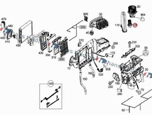 ベンツ W212 W207 C207 W204 X204 エアコンブロアレギュレーター ブロワレギュレーター/純正OEM 新品 204-870-7710_画像2