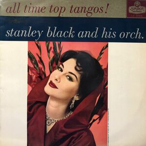 F LP ペラジャケ Stanley Black スタンリー・ブラック オール・タイム・トップ・タンゴ レコード 5点以上落札で送料無料