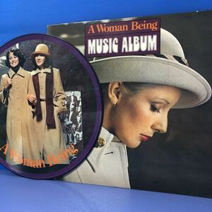 F LP A Woman Being Music Album エマニエル夫人 シェルブールの雨傘 ピクチャー盤 オンワード レコード 5点以上落札で送料無料