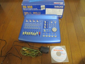 TASCAM US-428 DAW контроллер USB аудио MIDI интерфейс AC адаптор *CD-ROM* с коробкой 