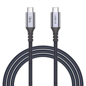 Type C ケーブル USB4.最大40Gbps PD 100W/5A急速充電