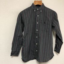 ラルフローレン RALPH LAUREN ボタンダウン　チェックシャツ150ナイガイ日本製90s Y2K_画像3