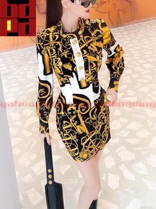  popular lady's Mini ska One-piece stylish outing fashion design casual stylish beautiful line . quality woman woman .X20