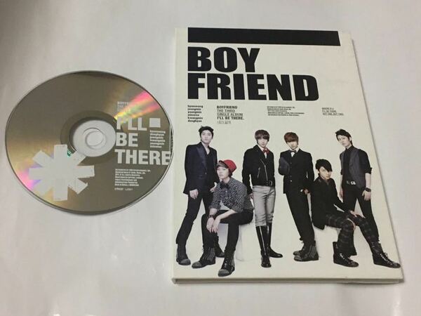 送料込み　BOYFRIEND　BOY FRIEND　CD　THE THIRD SINGLE ALBUM　☆I'LL BE THERE☆　韓国盤　3rdシングル　K-POP