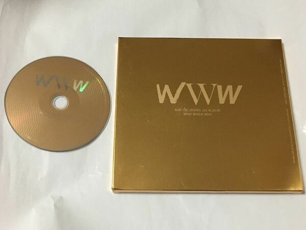 送料込み　ジェジュン　KIM JAE JOONG　CD　1集　1st ALBUM　☆WWW☆　WHO WHEN WHY　13曲　韓国盤　JYJ　K-POP