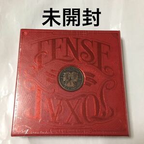 送料込み　未開封　東方神起　TVXQ!　CD　トレカ　7集　TENSE　赤　韓国盤　12曲　ユノ チャンミン　K-POP
