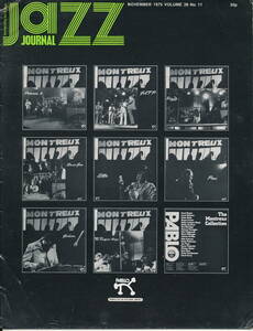 イギリス・ジャズ雑誌　JAZZ JOURNAL　November 1975 Vol.28 No.11　Claude Thornhill、Maxine Sullivan