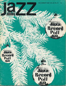 イギリスジャズ雑誌　JAZZ Journal　December 1969 Vol.22 No.12　Jazz Record of the Year、Johnny Griffin、Jazz Expo-sure 1969