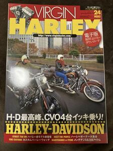 K97-8/VIRGIN HARLEY バージンハーレー 2013年12月 Vol.24 H-D最高峰、CVO4台イッキ乗り！ カスタムハーレーウォッチ 