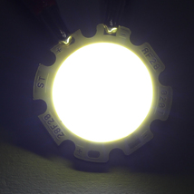 COB LED チップオンボード 面発光 広範囲照射 36-41V 320mA 12W 6000-6500K 110-120lm 80Ra 2028 白色_画像3