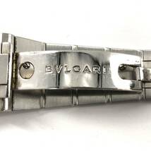 【BVLGARI★腕時計】B-131 ブルガリ ディアゴノ クォーツ QZ ブランド 腕時計 青文字盤 クロノグラフ_画像5