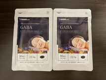 シードコムス「GABA 90粒」2袋（合計約6ヶ月分）｜seedcoms サプリ サプリメント ギャバ_画像1